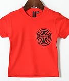 INDEPENDENT TRUCK COMPANY X FLAKE BABY TEE (70,80,90) インディペンデント　トラック　カンパニー ｘ　フレーク　Ｔシャツ　レッド ベビー KIDS 