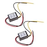 Dovewill 2個入り　降圧電源モジュール　DC-DCステップダウン　12V〜3.3V 　2Aカー　電源アダプタ　輸出短絡保護　逆極性保護
