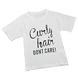 (プタス)Putars ベビー服 子供服 Tシャツ 女の子 半袖 CURLY HAIR 面白い 可愛い スポーツ 運動会 旅行 記念日 プレゼント 2-5歳