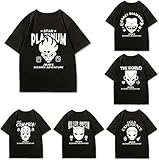 [Zipucos] ジョジョの奇妙な冒険 tシャツ 半袖 夏服 スタンド スタープラチナ キラークイーン ザ・ワールド クレイジーダイヤモンド ゴールド・エクスペリエンス (2XL,A) [並行輸入品]