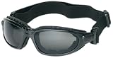 Liberty ProVizGard Challenger Sporty Goggle with Removable Headband, Gray Lens, Black Strap (Case of