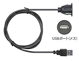 USB延長 USN8 USB １ｍ延長 埋め込み固定or ネジ止め固定