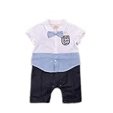 ベビー キッズ 赤ちゃん 子供服 洋装フォーマル 紳士風 男の子 半袖 カバーオール ロンパース 春夏 結婚式 お宮参り 七五三 節句 入園式 入学式 出産祝い ギフトxw005w