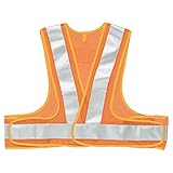 C's CLUB(シーズクラブ) リフレクションセーフティーベスト ショート丈 0313 蛍光オレンジ F