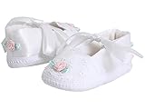 [ベイビー ディア] Baby Deer Dainty (Infant) シューズ White With Pink And Sequin Trim 2 Infant(9.5cm) - M [並行輸入品