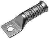 Burndy YAV2C-TC516-FXB One Hole Hylug Flex Conductor Long Barrel Belled End 125/24 150/24 #2 Weld #2