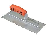 Kraft Tool ST405PF U-Notch Trowel with ProForm Handle [並行輸入品]