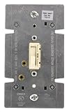 Leviton tgi10 – 1la、ToggleTouchプリセットデジタル1000 W白熱ディマー、シングルポールと3ウェイ、アーモンド