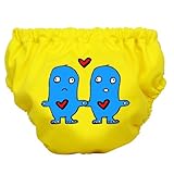 Charlie Banana Training & Swim Cloth Diaper - Lovey & Dovey - Small by Charlie Banana