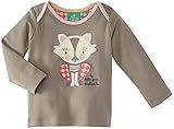 Little Green Radicalsベビー女の子アップリケTee ( Baby ) – Autumn Cat カラー: ブラウン