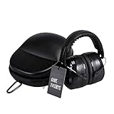 OneTigris 防音用イヤーマフ　騒音対策　耳あてプロテクター　 ヘッドバンド式イヤマフ　射撃用･サバゲー用･狩猟･作業用･勉強集中･聴覚過敏緩めなどに　2色　収納ケース付き　大人用＆子供用　JE