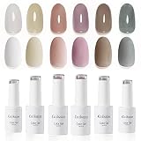 ジェルネイル Coikaze カラージェル ネイルカラー ネイルアート シアカラージェル UV・LED対応 6色入り 10ml