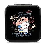 Switchゲームカードケース 専用 クレヨンしんちゃん 24枚Switchゲーム/Micro SDメモリカード マルチゲームカード収納 収納ケース ゲームカードポケット 防塵 Switch/Switch Liteゲームの整理用 携帯便利 保護 耐久性
