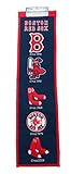 HeritageウールMLB Authenticボストンレッドソックスバナー8 " x 32 "