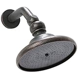 Cifial 289.880.D15 Sprinkling Can Showerhead with Arm and Flange, Distressed Bronze [並行輸入品]