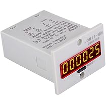 Amazon.co.jp: DIGITEN LCDデジタル0-99999カウンター5桁プラスUP