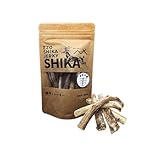 エゾシカあばら骨ジャーキー（Sサイズ）60ｇ ペットフード 北海道産 無添加 ペットのおやつに 犬おやつ 犬骨 犬無添加 犬デンタルケア 犬歯石 犬口臭予防 犬健康 低カロリー 低脂質 高たんぱく