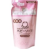 【幕張文具4A】シャボン玉 無添加 ベビーソープ 泡タイプ 詰替用 400mL×12個セット