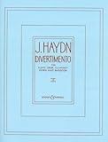 ハイドン: ディヴェルティメント/木管五重奏用編曲/ブージー & ホークス社/演奏用パート譜セット