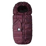 7am enfant（セブンエイエム アンファン）Blanket 212 0歳-4歳 ベビーカー フットマフ セブンエイエムアンファン (Metallic Plum)