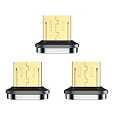 Ewise マグネット 端子「端子のみ」コネクタ交換用(Micro USB端子３個セット)