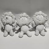 白ミャクミャク ボールチェーンマスコット abc ぬいぐるみ