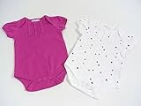 DKNYダナキャランベビー女の子ロンパース2点セット3-6ヶ月用60 70（ホワイト/ピンク）【並行輸入品】 [ウェア&シューズ]
