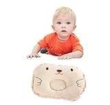 KRY ベビー枕 赤ちゃん枕 ベビーピロー 向き癖防止枕 ベビーまくら 赤チャン枕 絶壁 赤ちゃん 幼児　新生児 柔らかい 出産祝い 寝姿を矯正 快眠ダッズ 純綿 通気 寝る枕 幼児用品