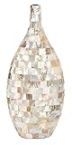 Deco 79 Ceramic Inlay Vase, 26 by 11-Inch [並行輸入品]