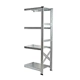 METALSISTEM メタルシステム4段 連結セット（奥行40cm） W677xH1576