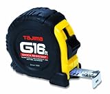 Tajima G-16BW 16' Standard Scale Tape Measure with 1 Steel Blade [並行輸入品]
