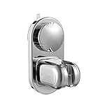 bqtimeシャワーヘッドホルダー5モード角度調節可能、スーパー電源真空吸盤ハンドヘルドシャワーブラケット、防水、頑丈、再利用可能な、壁マウントヘッドホルダー洗面所のホテル 14208845