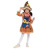 Spooktacular Creations スケアクロウガール デラックスコスチュームセット Toddler (3-4yr) 20202