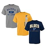 NHLユースBoys 8 – 20 Blues 3piece Teeセット L