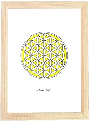Amazon.co.jp: Zhaoyangeng フラワーオブライフ神聖なオリジナル水彩壁
