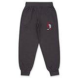 NBA BoysアスレチックスポーツチームCuffed脚フリーススリットポケット付きジョギングパンツ S