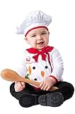 InCharacter Baby Hugs & Quichesシェフハロウィンコスチューム 6-12 months マルチカラー 16060