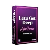 Let's Get Deep: After Dark Expansion Pack – Let's Get Deep Core Party Game に追加できるよう設計されています – カップルへの質問がいっぱいのリレーションシップゲーム