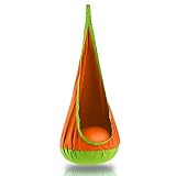 Sway Seat Premium Hanging Nest Hammock Pod for Indoor and Outdoor Use - Professional Grade Hardware 