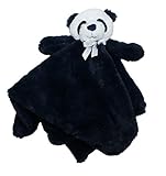 Blankets and Beyond Blue & White Panda Baby Security Blanket Plush by Blankets and Beyond
