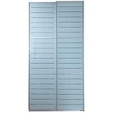 大型スライドドア・リビングボード サローネ リビング 幅100cm 扉：C_ストライプ[■]