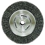 Weiler 6645 Vortec Pro 6' Bench Grinder Wheel, Wide Face, 0.14' Steel Fill, 5/8'-1/2' Arbor Hole [並行