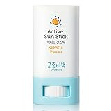 [ゴンベ] Goongbe ベビースキンケアアクティブサンスティック(Baby Skin Care Active Sun Stick) SPF50+ PA+++ 21g, 36ヶ月以上, Made i
