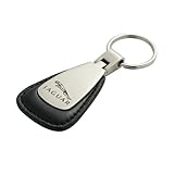 US純正 Jaguar レザー キーホルダー ブラック KCTL.JAG.BLK