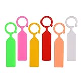 CCINEE　カラフル　植物タグ　園芸用ラベル　ガーデニングラベル　ぶら下げ　植物のラベル　6色セット　11cm　120枚入り