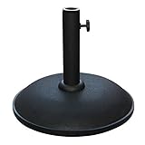 武田コーポレーション 【パラソル・パティオ・ガーデン】 パラソルスタンド 15㎏ BK