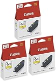 CANON 純正 インクタンク PFI-G1Y イエロー 3本セット 4186C001