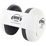 赤ちゃん用のイヤーマフ Earmuffs for Baby Ems4bubs (White)