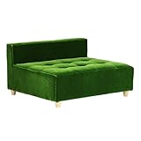 arne ベンチソファ ベンチ イス 背もたれ コーナーソファー ローソファー Baggy DX-armless 3×4 モケット グリーン