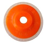 交換用 フェルト バフ グラインダー 研磨 外径 100mm ディスク 研磨 加工 鏡面 仕上げ アルミ セラミック 磨き上げ (５枚)